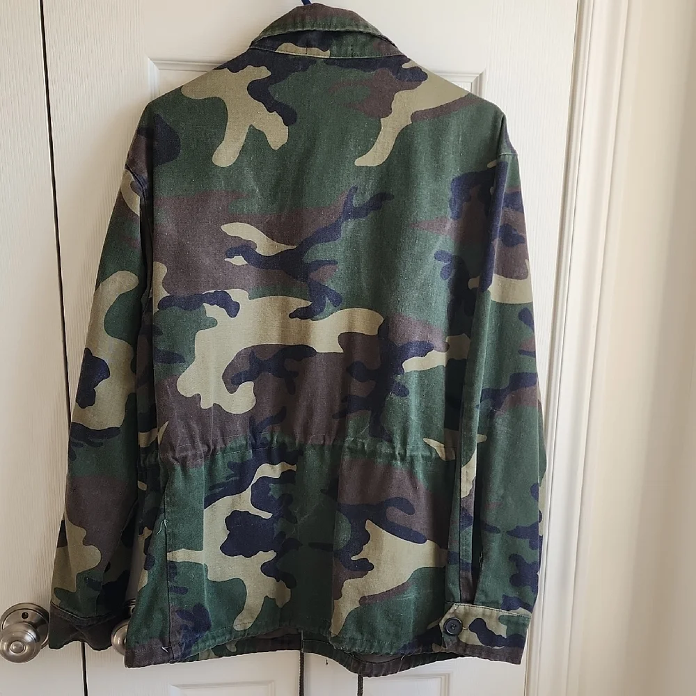Mendocino Camouflage Military Jacket Sz S - Picture 5 of 5